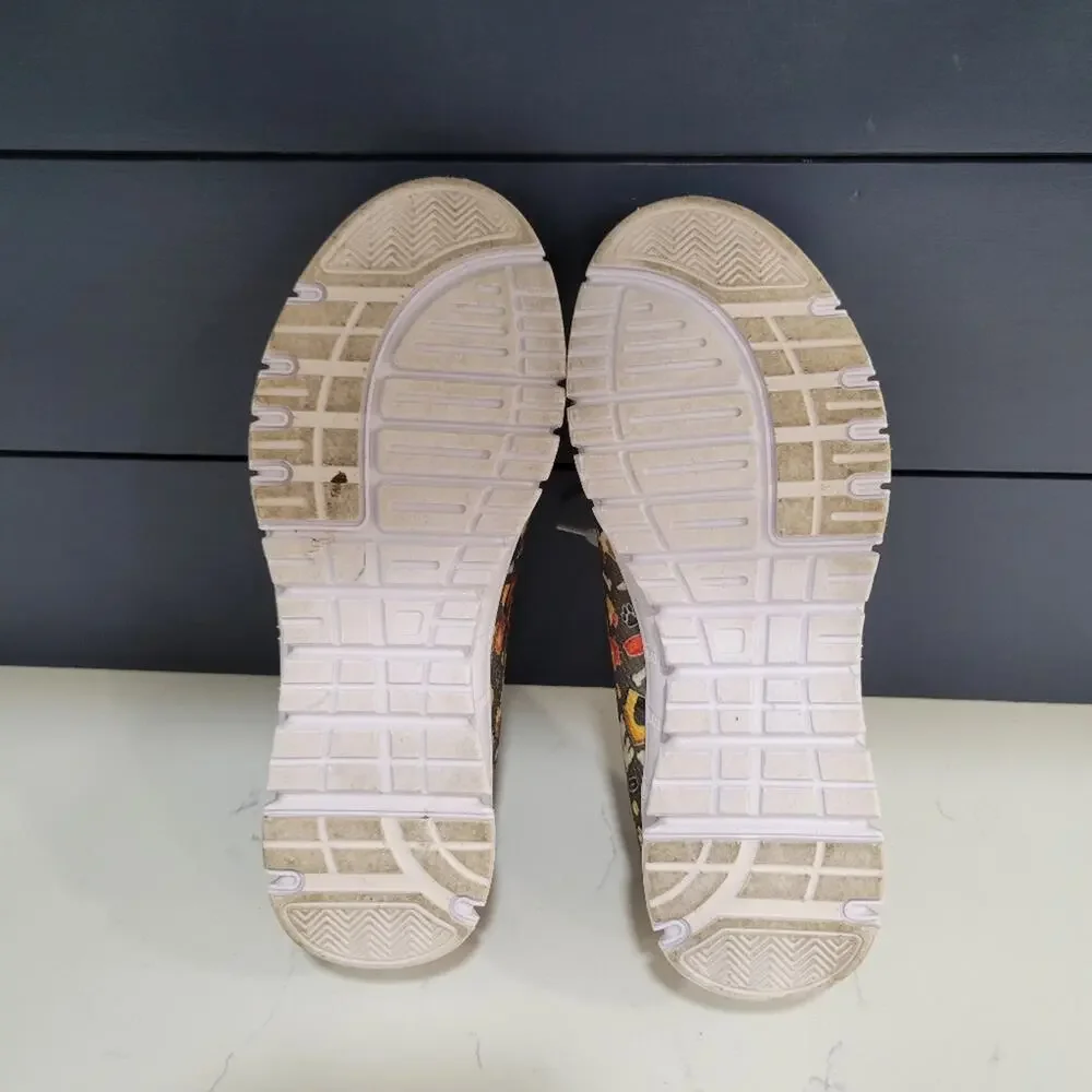 Jack Russell Patterned Sneaker Size 8